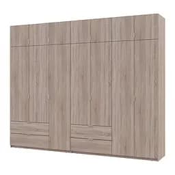Распашный Шкаф для одежды Doros Лукас Дуб сонома 3+4 ДСП 295х50х240 (42005123)