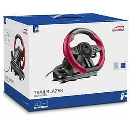 Кермо Speedlink Trailblazer Racing Wheel PC/Xbox One/PS3/PS4 Black/Red (SL-450500-BK) - мініатюра 5