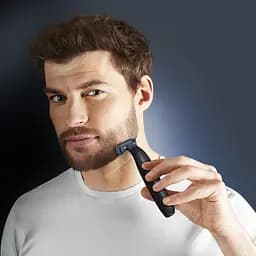 Тример Rowenta Forever Sharp Sport Collection для бороди та вусів чорно-синій (TN6011F0) - мініатюра 9