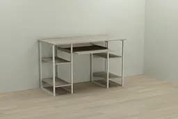 Комп'ютерний стіл Ferrum-decor Тім 75x140x70 білий ДСП Дуб Сонома 16мм (FRD-101382) - мініатюра 6