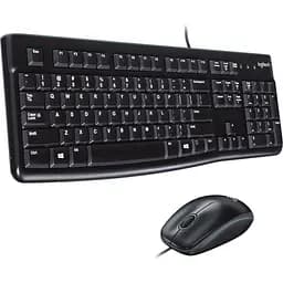 Комплект (клавіатура + миша) Logitech MK120 UA Black (920-002563) [141510] - мініатюра 2