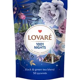 Чай Lovare 1001 nights у пірамідках 50 шт.