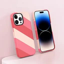 Кольоровий чохол Vokamo для iPhone 15 Plus із магнітом MagSafe Pink (NVK010814) - мініатюра 5