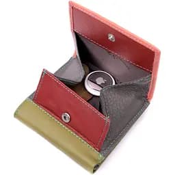 Жіночий шкіряний гаманець ST Leather 10х9.5х1.5 см acs0029462 - мініатюра 5