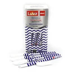 Ручка кулькова Ellot Luva Peace-W, синя, 50 шт.