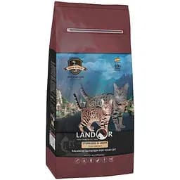 Сухий корм для стерилізованих кішок Landor качка з рисом 10 кг