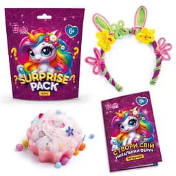 Набор для развлечения Vladi Toys "Surprise Pack Mini 6" - набор для создания цветочного обруча и сквиша VT8040-06