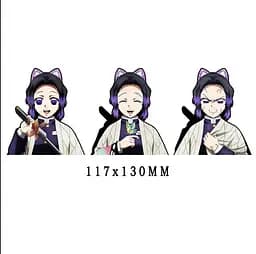 Голографічна наклейка Клинок, що розсікає демонів Kimetsu no Yaiba Шинобу Shinobu hs 6