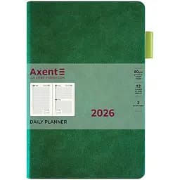 Щоденник Axent Partner Soft Muse 2026 зелений 145 x 210 мм (8827-26-2-A)