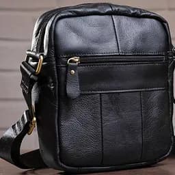 Чоловіча шкіряна сумка Vintage 18х21х5,5 см 000154032 - мініатюра 5