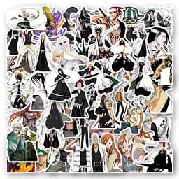 Стікерпак Бліч набір наклейок GeekLand Bleach 50 штук