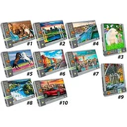 Пазли Danko Toys 1500 елементів Різнокольоровий shop (2000990545336)