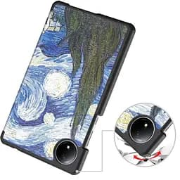 Чохол-книжка BeCover Smart Case для Xiaomi Redmi Pad SE 8.7" Night (711915) - мініатюра 2