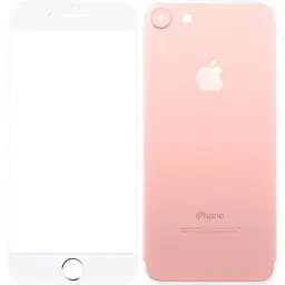 Защитное стекло Toto 2.5D Full cover Tempered Glass front and back iPhone 7 Rose Gold