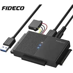 Адаптер - Перехідник USB 3.0-SATA-IDE FIDECO PL319