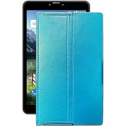 Чохол StatusCASE з екошкіри для планшету Bravis NB851 8 3G Блакитний