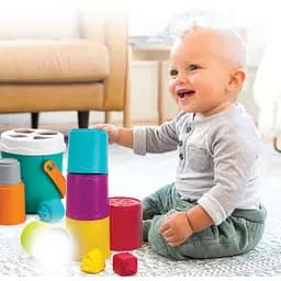 Розвиваючий набір Infantino Райдужна вежа (315093I) - мініатюра 4