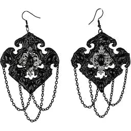 Серьги Королева Воронов