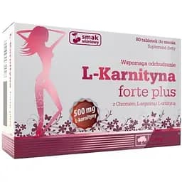 Жиросжигатель Olimp L-Carnitine Forte plus, 80 таблеток