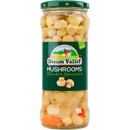 Печериці Dream Valley делікатесні цілі мариновані 580 мл (962076)