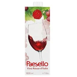 Вино Paesello Rosso, 10,5%, 1 л (814934)