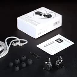 Гібридні навушники KZ ZS10 Pro 2 з мікрофоном чорні - мініатюра 4