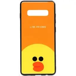 Чохол-накладка Toto Cartoon Print Glass Case Samsung Galaxy S10e Line friends Sally