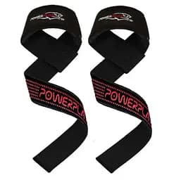 Лямки для тяги PowerPlay 7064 Черно-Красные (PP_7064_Black/Red)