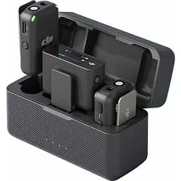Мікрофонна радіосистема DJI Mic 2TX+1RX+Charging Case (CP.RN.00000198.01) [91917] - мініатюра 2