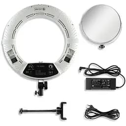 Кільцева LED лампа Veron FS-480 II LSD 45см 48W 2700-7500K White [121983] - мініатюра 2