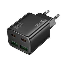 СЗУ Hoco N56 Fundador PD30W four-port (2USB-A/2C) Black