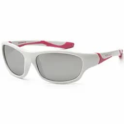 Дитячі сонцезахисні окуляри Sport 6-12р біло-рожевий Koolsun det0018595