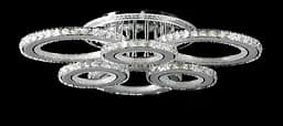 Світлодіодна люстра Lk2369/3+3 LED (WT)