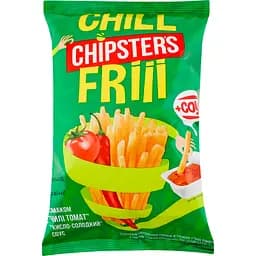 Соломка картопляна солона Chipster's Чилі томат 55 г + соус кисло-солодкий 15 г