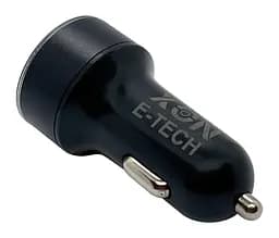 Автомобільний зарядний пристрій XON UniLink QC3.0+2.4A Black (CU002A30DB 3470) - мініатюра 3