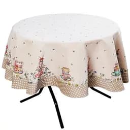 Скатерть Прованс Очарование круглая гобелен d=180 см (44018)