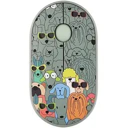 Мышка 2E MF300 PETSDOGS Silent Wireless/Bluetooth Green (2E-MF300WPETSGN)