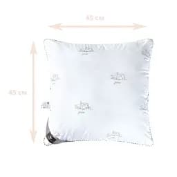 Подушка антиалергенна Ideia Super Soft Classic, 45х45 см, біла (8000012306) - мініатюра 5