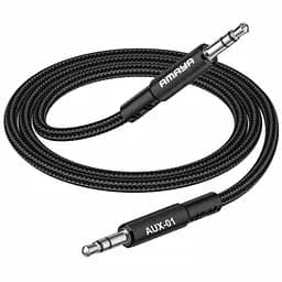Аудио кабель Aux Amaya AUX-01 (1m) Black