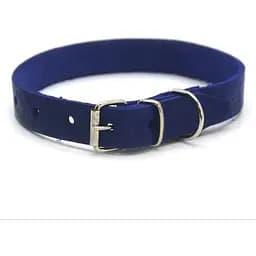 Ошейник для собак Zoo-hunt ОТ Лапка кожаный тисненный фиолетовый 3,0/41-51 см