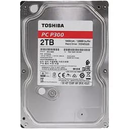 Жесткий диск Toshiba P300 2 TB 3.5 дюйма внутренний SATA HDWD220UZSVA