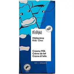 Шоколад молочний Vivani Milchcrème Kids Choc Органічний з молочним кремом 100 г