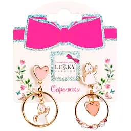 Серьги Lukky Fashion Котики (T24633)