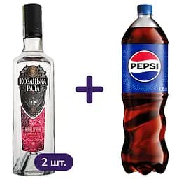 Упаковка горілки Козацька Рада Класична 40% 0.5 л x 2 шт.