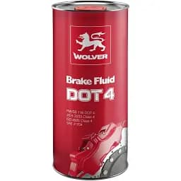 Тормозная жидкость Wolver DOT-4, 0.5 л