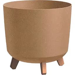 Горщик для квітів Prosperplast Gracia Tubus Eco Wood бежевий (70887-4665)