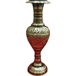 Ваза бронзова чорна 42.5х13.5х13.5 см