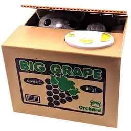 Копилка Кошка Ворюга на батарейках 12х9х10 см