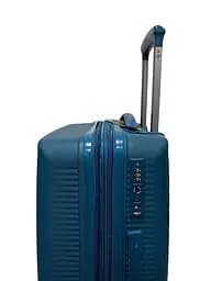 Валіза міні ручна поклажа Milano bag 050 поліпропілен XS Морська хвиля - мініатюра 5