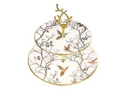 Блюдо двоярусне Alba ceramic Bird (769-075) - мініатюра 3